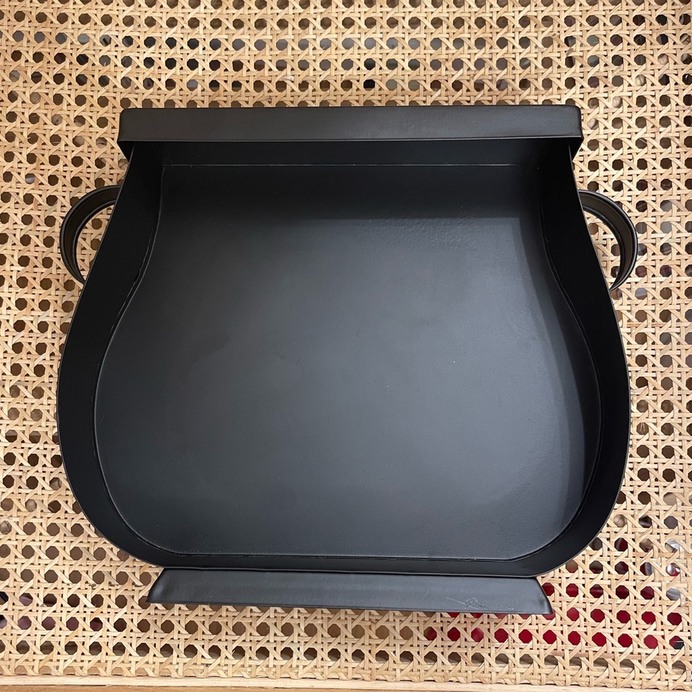 Cauldron tray / Platter or cauldron chalkboard